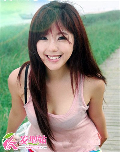 趙亦歡清純甜美直發(fā)發(fā)型圖片
