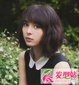 淑女氣質(zhì)和中短發(fā)燙發(fā)造型