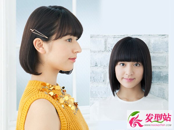 短發(fā)直發(fā)夾教程