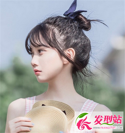 花苞頭造型