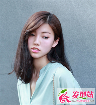 偏分中分長(zhǎng)發(fā)