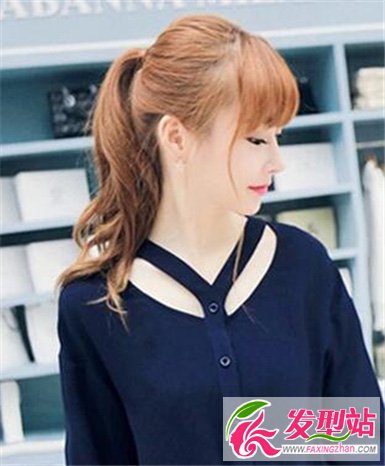 馬尾辮子造型