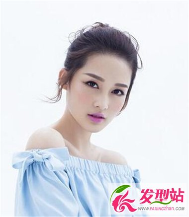 丸子頭發(fā)型