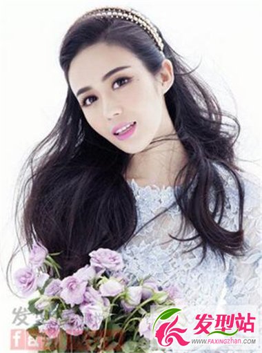 無劉海蓬松感燙發(fā)
