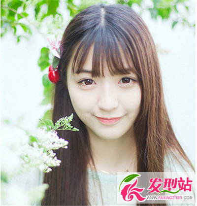 直長發(fā)發(fā)型