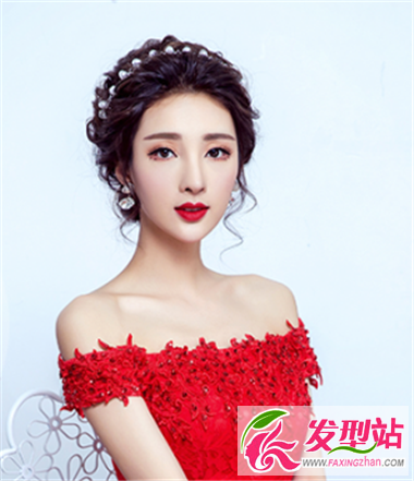 中式旗袍新娘發(fā)型 打造你那復(fù)古典雅之美