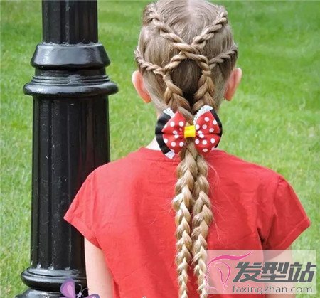 女孩子頭發(fā)怎么扎最好看 讓你大開眼界的女童扎發(fā)