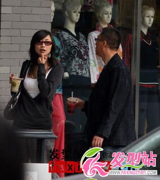 孫紅雷小女友王駿迪魅力直發(fā)圖片