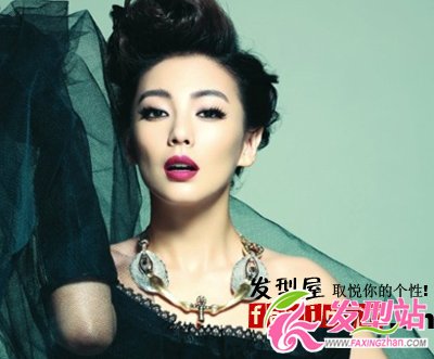 張雨綺登時尚雜志發(fā)型圖片曝光 極盡奢華性感