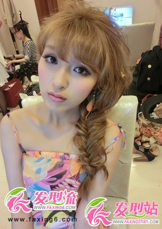 長發(fā)發(fā)型扎法 發(fā)型設(shè)計圖片
