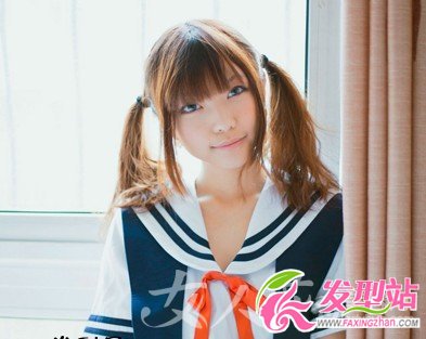 青春可愛(ài)無(wú)敵 90后美眉賣萌系非主流發(fā)型