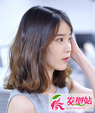 IU李智恩發(fā)型圖片 紅色夠嘻哈運(yùn)動(dòng)